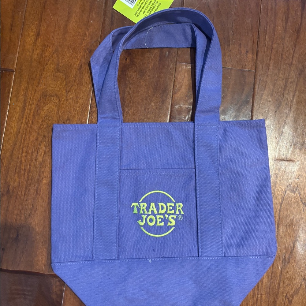 Trader Joe’s Halloween Purple Tote Bag